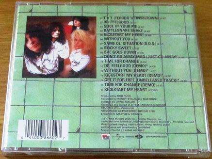 MOTLEY CRUE Dr. Feelgood CD
