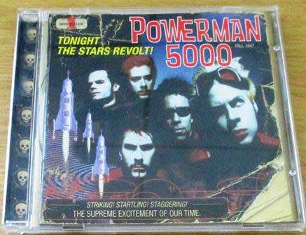POWERMAN 5000 Tonight the Stars Revolt CD