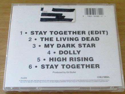 THE LONDON SUEDE Stay Together CD Single