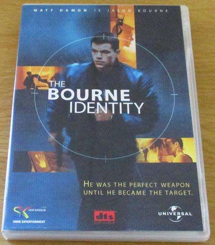 CULT FILM: THE BOURNE IDENTITY DVD Natt Damon [BBOX 13]