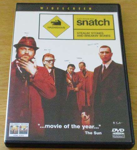 CULT FILM: SNATCH DVD  [BBOX 13]