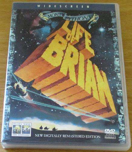 CULT FILM: MONTY PYTHON`S LIFE OF BRIAN DVD  [BBOX 12]