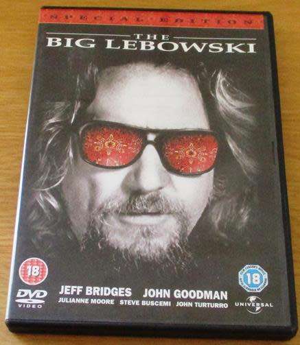 CULT FILM: THE BIG LEBOWSKI DVD Jeff Bridges  [BBOX 10]