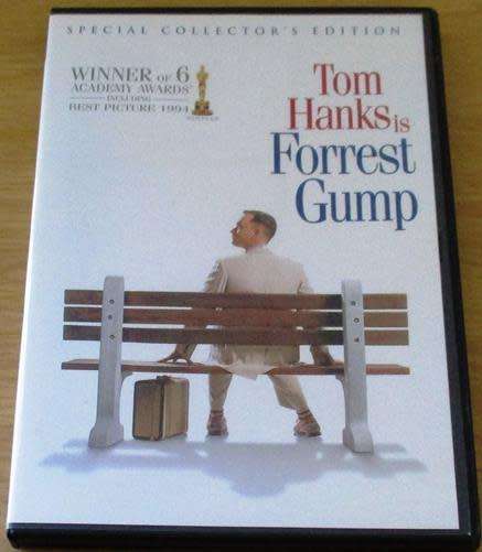CULT FILM: FORREST GUMP DVD Tom Hanks [BBOX 10]