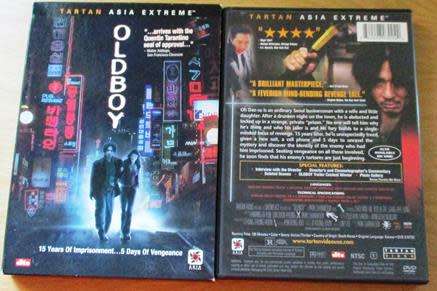 CULT FILM: OLDBOY DVD [BBOX 10] Tartan Asia Extreme Foreign Language