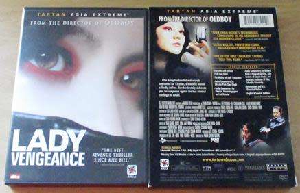 CULT FILM: LADY VENGEANCE DVD [BBOX 10] Tartan Asia Extreme Foreign Language
