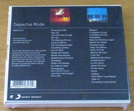DEPECHE MODE The Singles 81>98 2xCD BOX SET