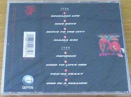GUNS N ROSES Lies Like a Suicide IMPORT CD