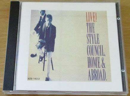 THE STYLE COUNCIL Home & Abroad. Live! CD  [Shelf H]