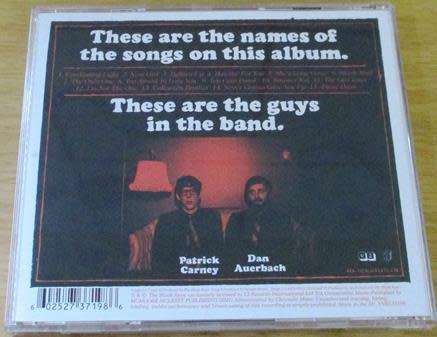 THE BLACK KEYS Brothers CD [msr]
