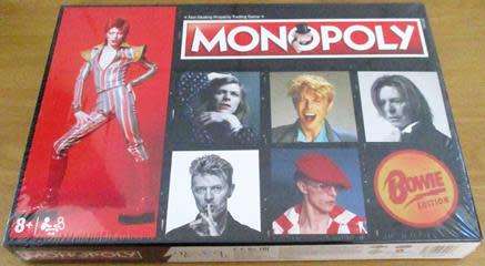 DAVID BOWIE MONOPOLY Board Game