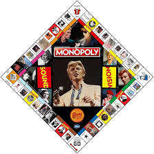 DAVID BOWIE MONOPOLY Board Game