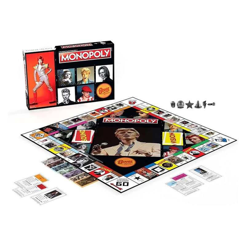 DAVID BOWIE MONOPOLY Board Game