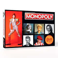 DAVID BOWIE MONOPOLY Board Game