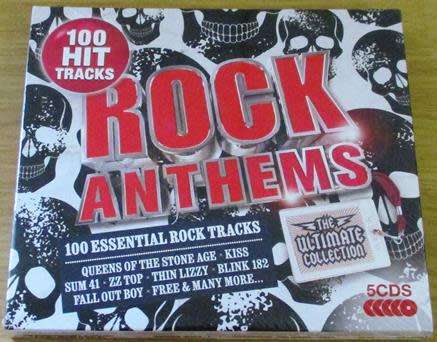 Various ROCK ANTHEMS 5xCD