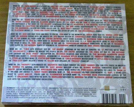 Various ROCK ANTHEMS 5xCD
