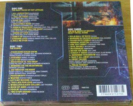 The Many Faces of DEF LEPPARD Digipak 3xCD [Zx1]