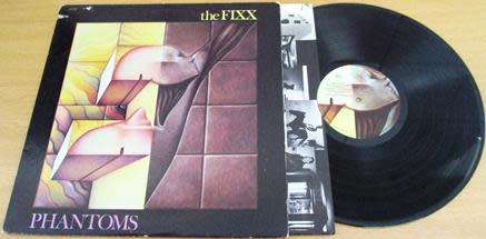 THE FIXX Phantoms LP VINYL record [H]