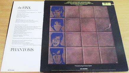 THE FIXX Phantoms LP VINYL record [H]