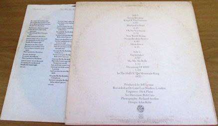 ELO ELECTRIC LIGHT ORCHESTRA On the Third Day LP VINYL record [H]