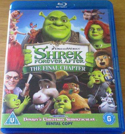 SHREK Forever After The Final Chapter BLU RAY