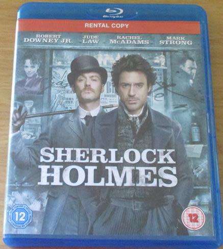 SHERLOCK HOLMES Robert Downey Jr Jude Law BLU RAY