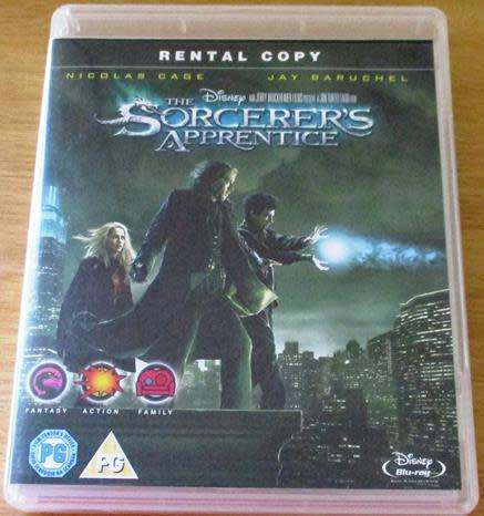 THE SORCERER`S APPRENTICE BLU RAY