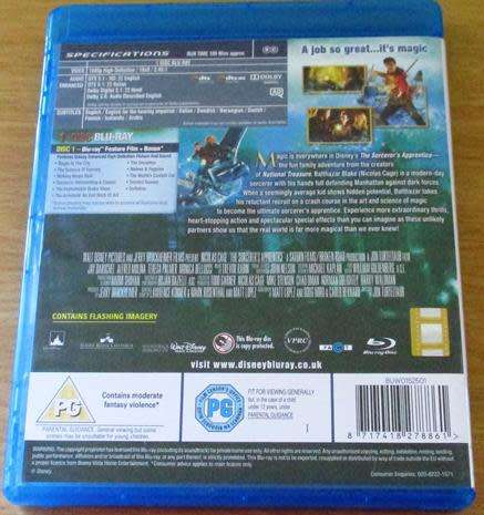 THE SORCERER`S APPRENTICE BLU RAY