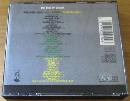 OSIBISA The Best of Osibisa 2xCD [Shelf H]