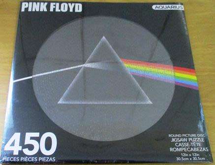 PINK FLOYD The Dark Side of the Moon 450 Piece Picture Disc Puzzle