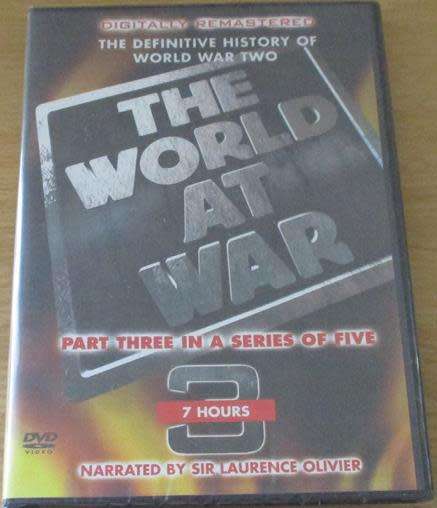 THE WORLD AT WAR PART 3 IN A SERIES OF 5 DVD [Shelf H]