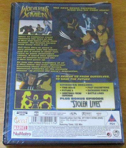 MARVEL WOLVERINE and the X-MEN Volume 2 DVD [Shelf H]