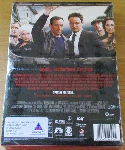 BROTHERHOOD The Second Season DVD [Shelf H] REGION 2