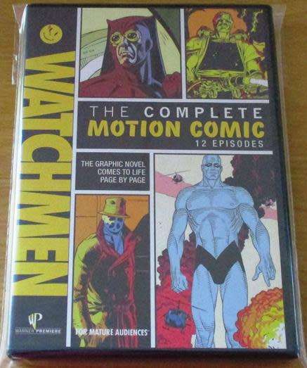 WATCHMEN The Complete Motion Comic 12 Episodes DVD [Shelf H] REGION 2