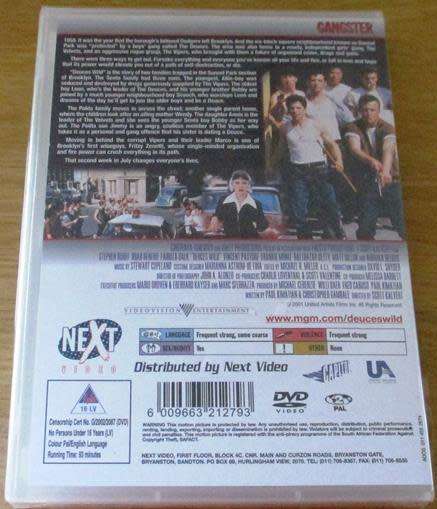 DEUCES WILD DVD [Shelf H] REGION 2