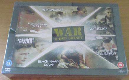 WAR 6xDVD BOXSET DVD [Shelf H] REGION 2