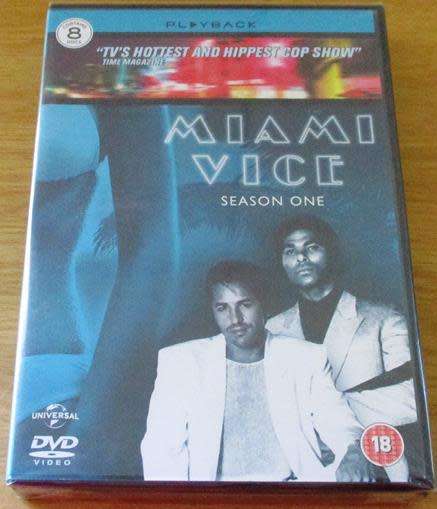 MIAMI VICE SEASON 1 DVD [Shelf H]