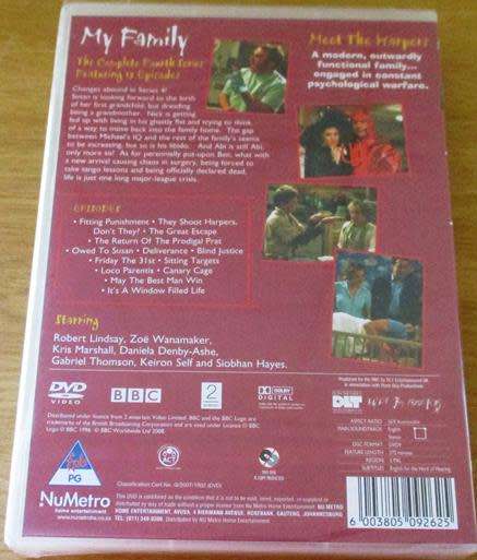 MY FAMILY The Complete Series 4 DVD [Shelf H]