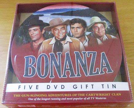 BONANZA 5 DVD GIFT TIN [Shelf H]