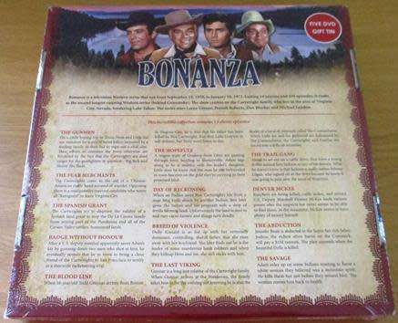 BONANZA 5 DVD GIFT TIN [Shelf H]