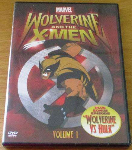 MARVEL WOLVERINE and the X-MEN Volume 1 DVD [Shelf H]
