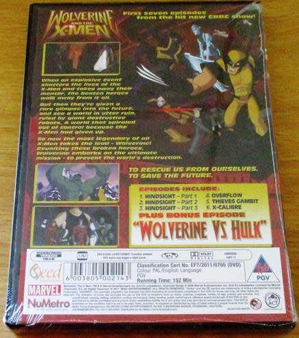 MARVEL WOLVERINE and the X-MEN Volume 1 DVD [Shelf H]