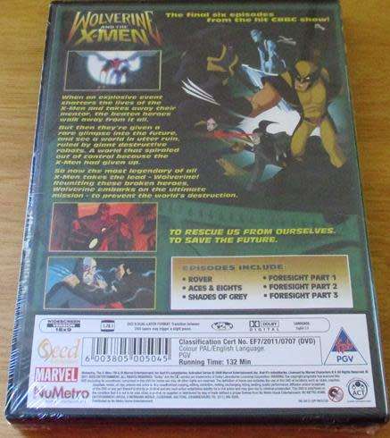MARVEL WOLVERINE and the X-MEN Volume 4 DVD [Shelf H]