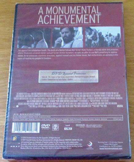 THE BIRTH OF A NATION DVD [Shelf H] REGION 2