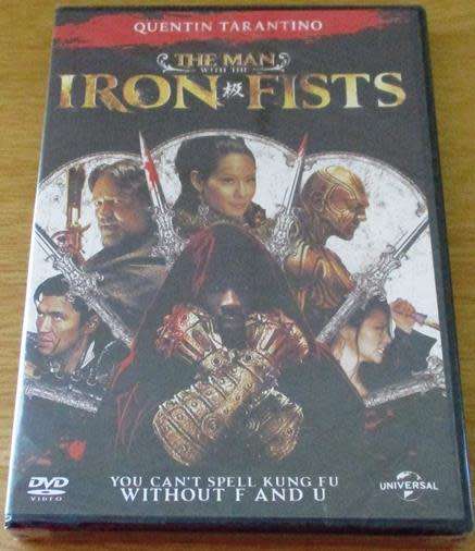 THE MAN WITH THE IRON FISTS DVD [Shelf H]
