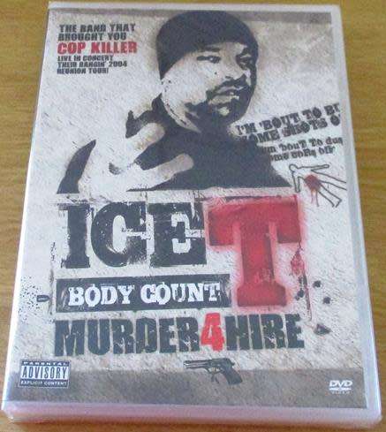 ICE T Body Count Murder 4 Hire DVD [Shelf H]