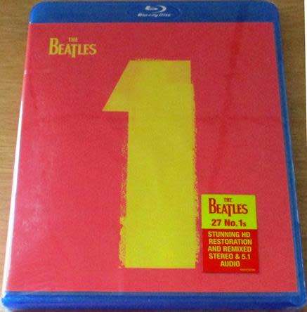 THE BEATLES 27 No.1s BLU RAY [Shelf H]