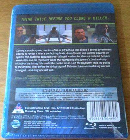 REPLICANT BLU RAY [Shelf H]