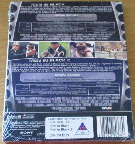 MIB + MIB II BLU RAY [Shelf H]