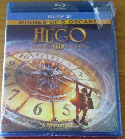 HUGO LIMITED 3D BLU RAY [Shelf H]